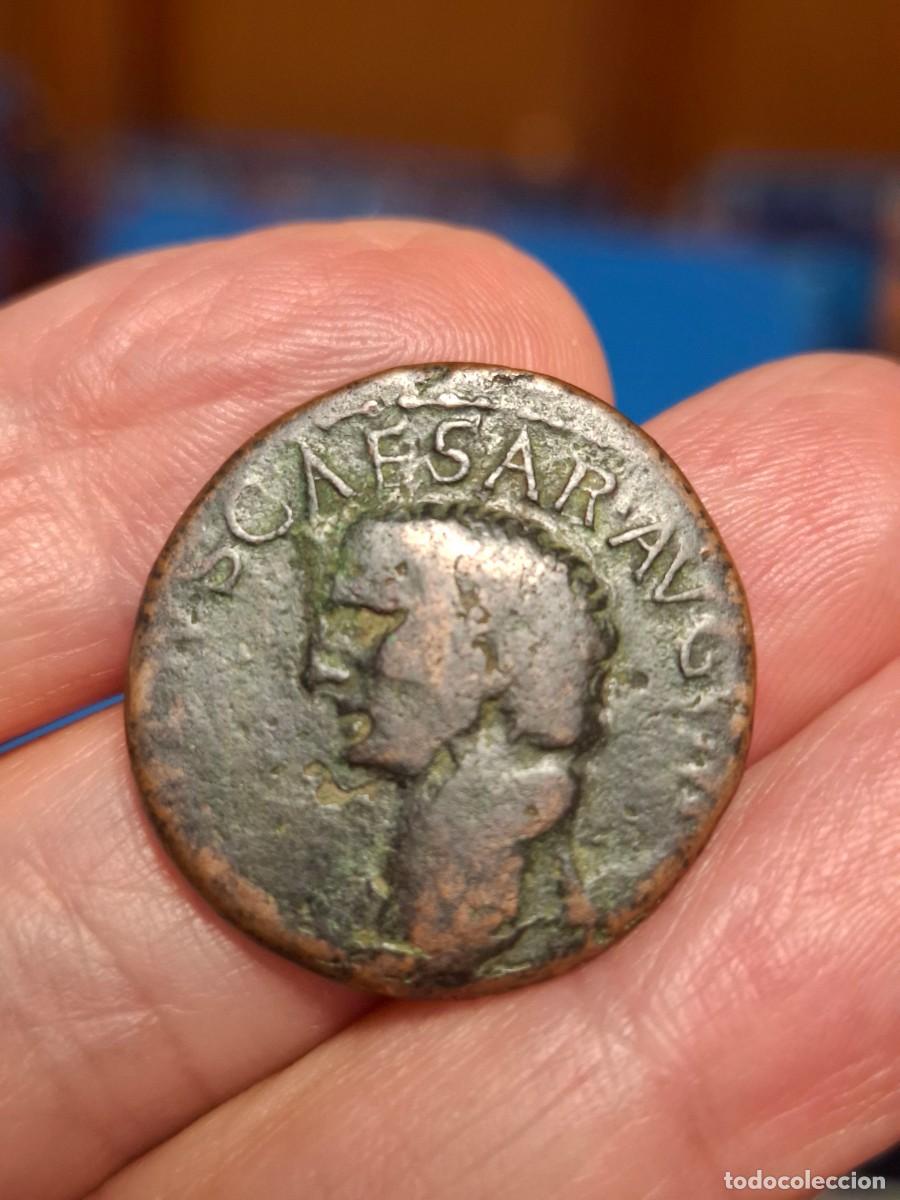 M&uuml;nzen R&ouml;misches Reich: MONEDA DE UN AS DE CLAUDIO (41-54) MUY BONITA