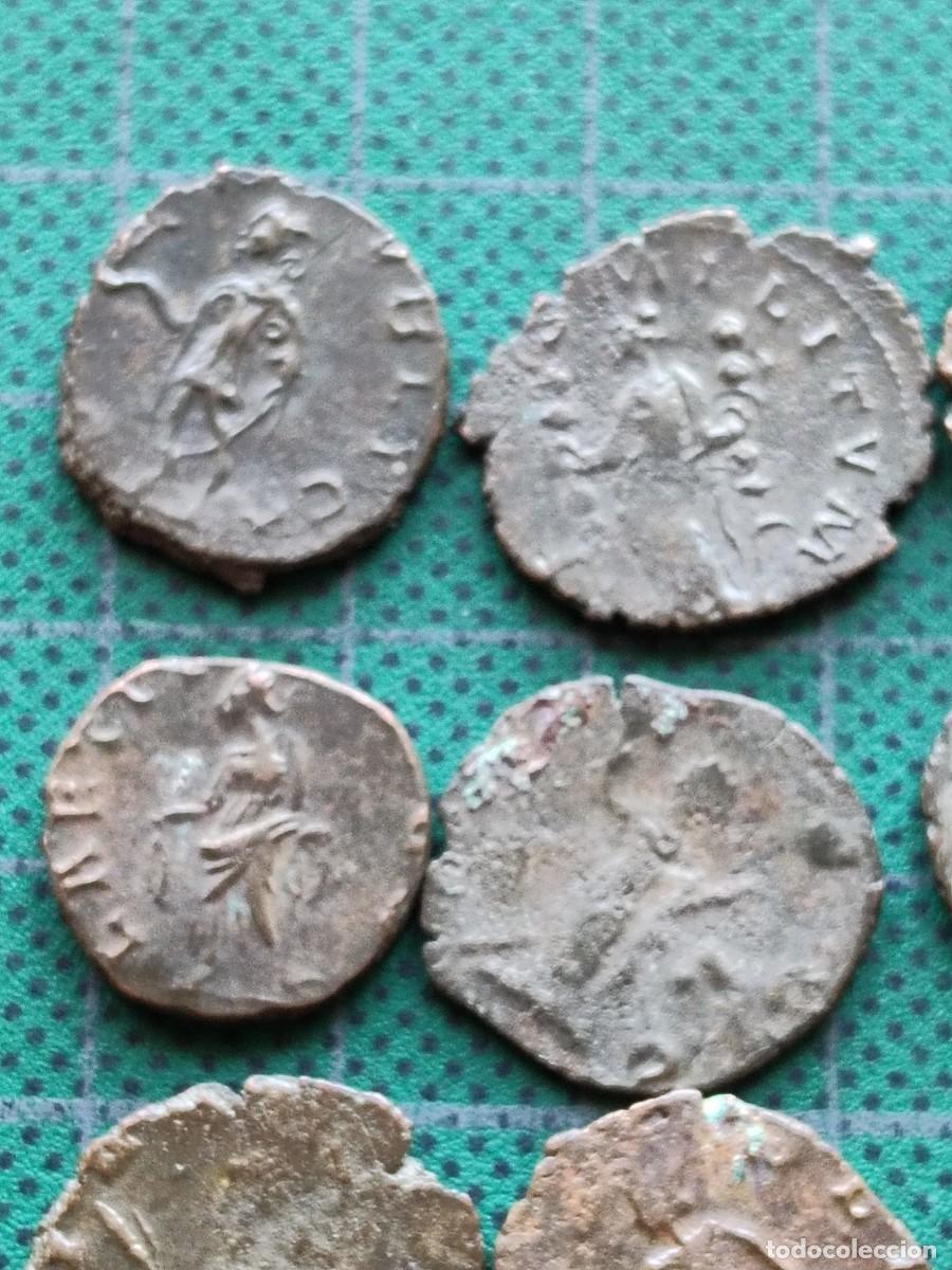 Monedas Imperio romano: ROMA: 14 ANTONINIANOS - SIGLO III - Foto 7
