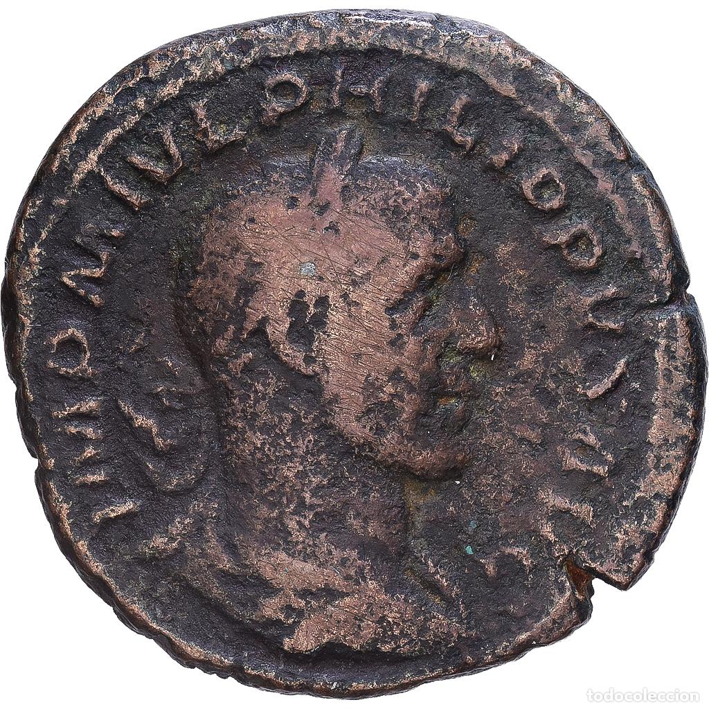 Monedas Imperio romano: [#1546959] Roman Empire, Philip I, Sestercio, 244-249, Rome, Bronce, BC+, RIC:181