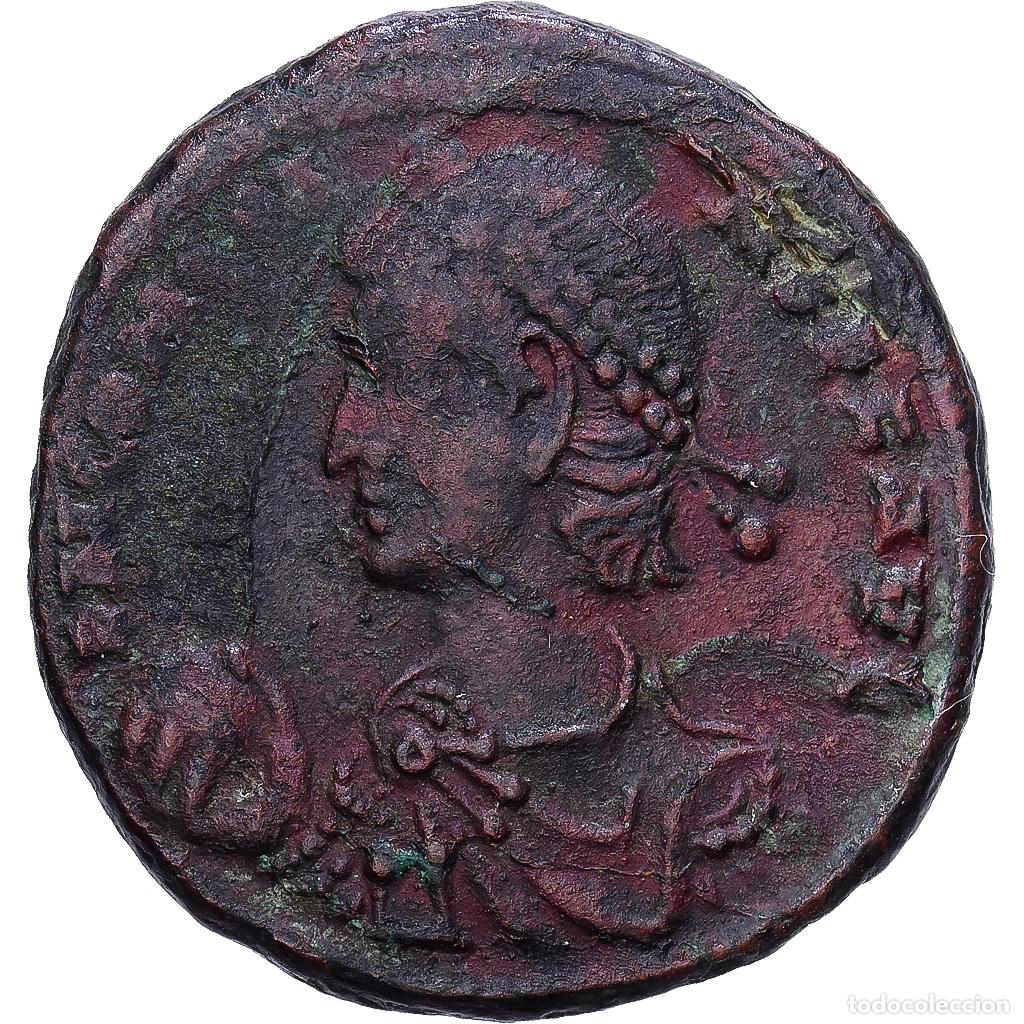 Monedas Imperio romano: [#1203326] Roman Empire, Constantius II, Maiorina, 348-350, Alexandria, Bronce, MBC+