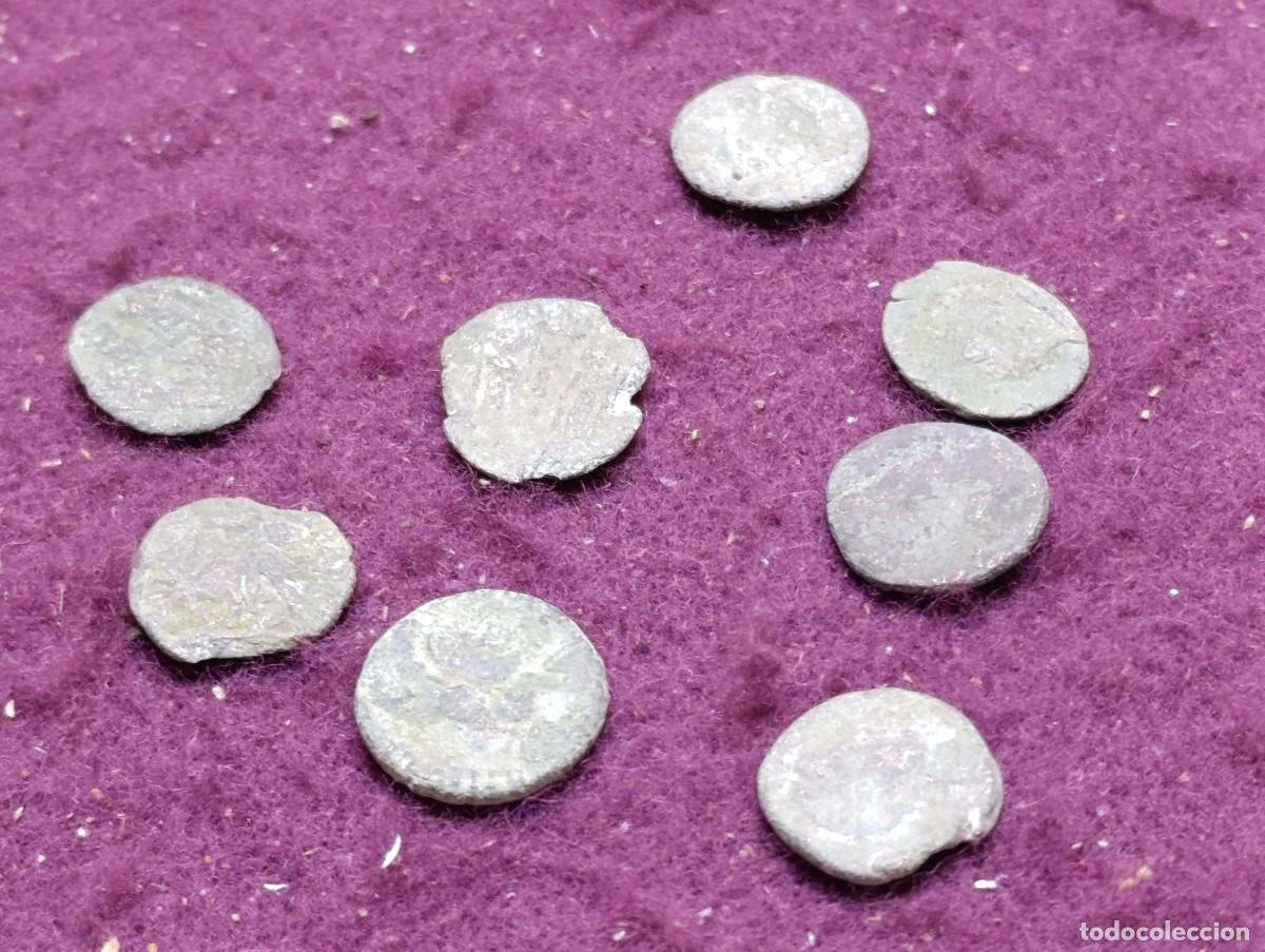 Monedas Imperio romano: LR1, Lote de Antiguas Monedas Romanas, Bajo Imperio, emperadores a identificar