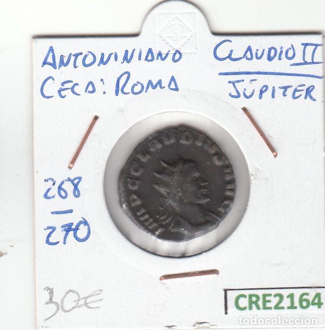M&uuml;nzen R&ouml;misches Reich: CRE2164 MONEDA ROMANA ANTONINIANO CLAUDIO II VER DESCRIPCION EN FOTO