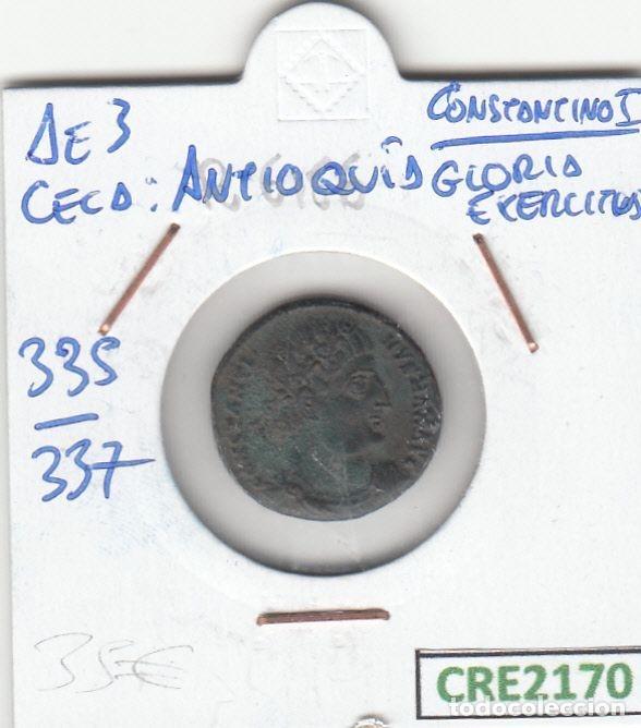 M&uuml;nzen R&ouml;misches Reich: CRE2170 MONEDA ROMANA AE3 CONSTANTINO I VER DESCRIPCION EN FOTO