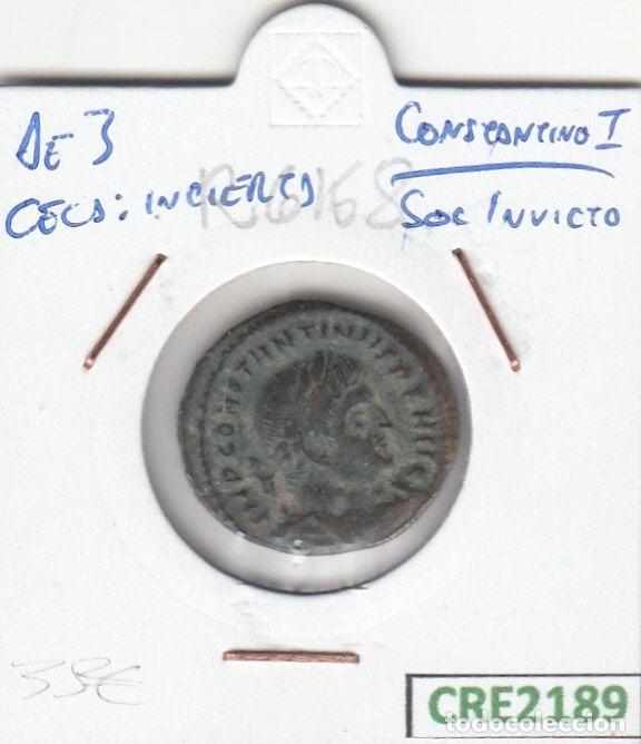 M&uuml;nzen R&ouml;misches Reich: CRE2189 MONEDA ROMANA AE3 CONSTANTINO I VER DESCRIPCION EN FOTO