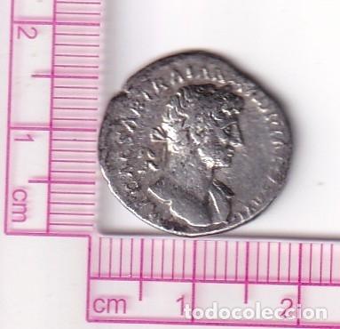 M&uuml;nzen R&ouml;misches Reich: CRE7081 MONEDA DENARIO ROMA ADRIANO CONCORDIA 117