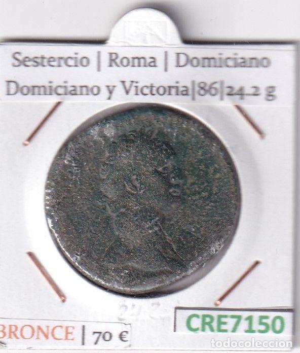 Monnaies Empire Romain: CRE7150 MONEDA SESTERCIO ROMA DOMICIANO DOMICIANO Y VICTORIA 86