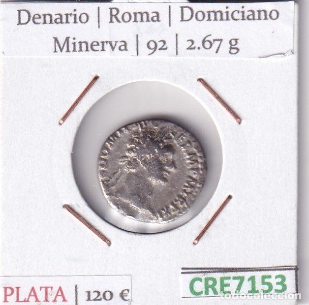 Monete Impero Romano: CRE7153 MONEDA DENARIO ROMA DOMICIANO MINERVA 92 (DESCRIP. EN FOTOS)