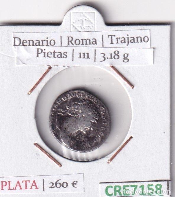 Monete Impero Romano: CRE7158 MONEDA DENARIO ROMA TRAJANO PIETAS 111 (DESCRIP. EN FOTOS)