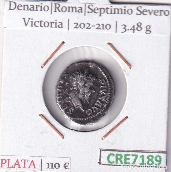 Monete Impero Romano: CRE7189 MONEDA DENARIO ROMA SEPTIMIO SEVERO VICTORIA 202-210