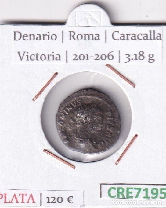 Monete Impero Romano: CRE7195 MONEDA DENARIO ROMA CARACALLA VICTORIA 201-206 (DESCRIP. EN FOTOS)