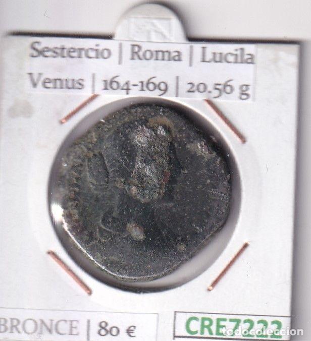 Roman Empire Coins: CRE7222 MONEDA ROMANA SESTERCIO LUCILA VER DESCRIPCION EN FOTOS