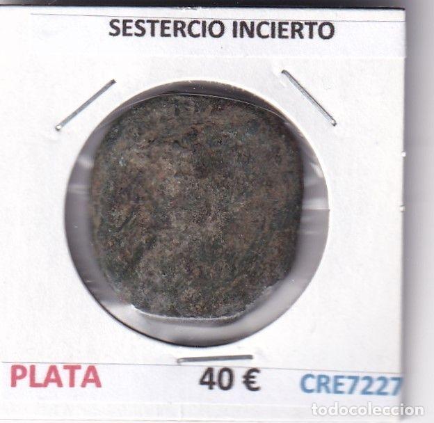 Roman Empire Coins: CRE7227 MONEDA ROMANA SESTERCIO INCIERTO