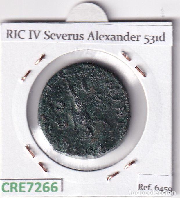 Monedas Imperio romano: CRE7266 MONEDA ROMAMA SESTERCIO ROMA ALEJANDRO SEVERO SOL 232 - Foto 2
