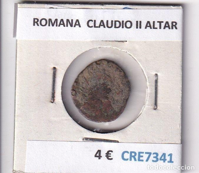 M&uuml;nzen R&ouml;misches Reich: CRE7341 MONEDA ROMANA CLAUDIO II ALTAR