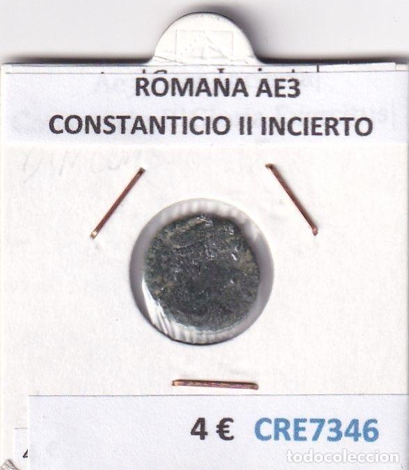 M&uuml;nzen R&ouml;misches Reich: CRE7346 MONEDA ROMANA AE3 CONSTANTINO II INCIERTO