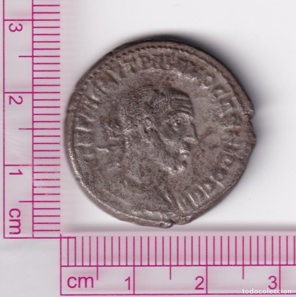 Roman Empire Coins: CRF0098 MONEDA TETRADRACMA ANTIOQUIA DECIO AGUILA 249-251 VELLON