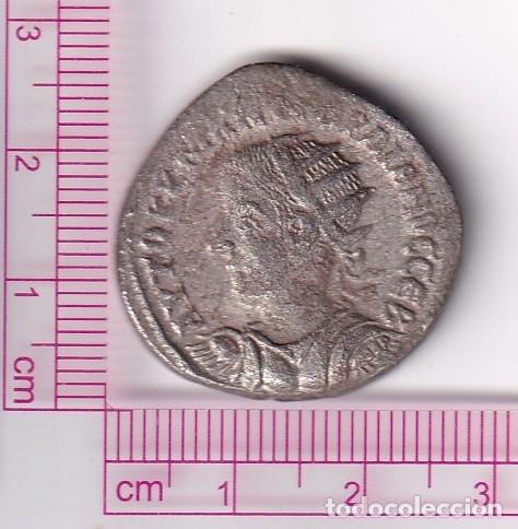 Roman Empire Coins: CRF0099 MONEDA TETRADRACMA ANTIOQUIA GORDIANO III AGUILA 242-244 VELLON