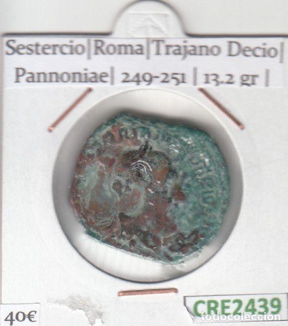 Monete Impero Romano: CRE2439 MONEDA ROMANA SESTERCIO VER DESCRIPCION EN FOTO