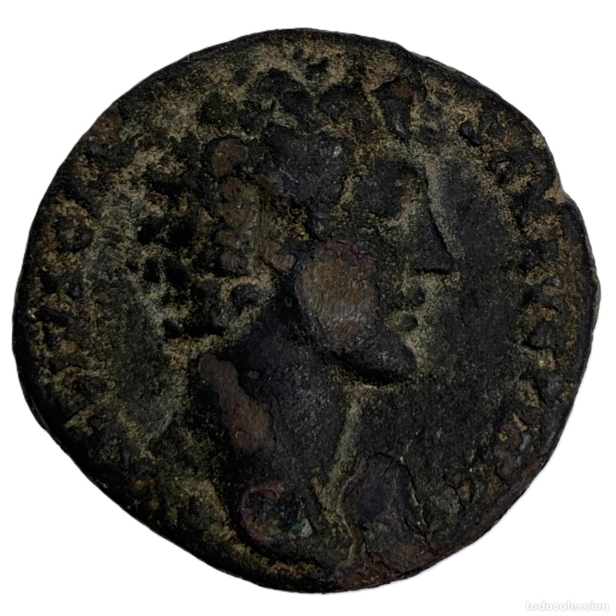 Moedas Imp&eacute;rio Romano: CRE6760 MONEDA ROMANA SESTERCIO ROMA MARCO AURELIO VER DESCRIPCION EN FOTO