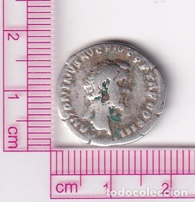 M&uuml;nzen R&ouml;misches Reich: CRE9328 MONEDA ROMANA DENARIO ROMA ANTONINO PIO GENIO SENATORIAL 140-143