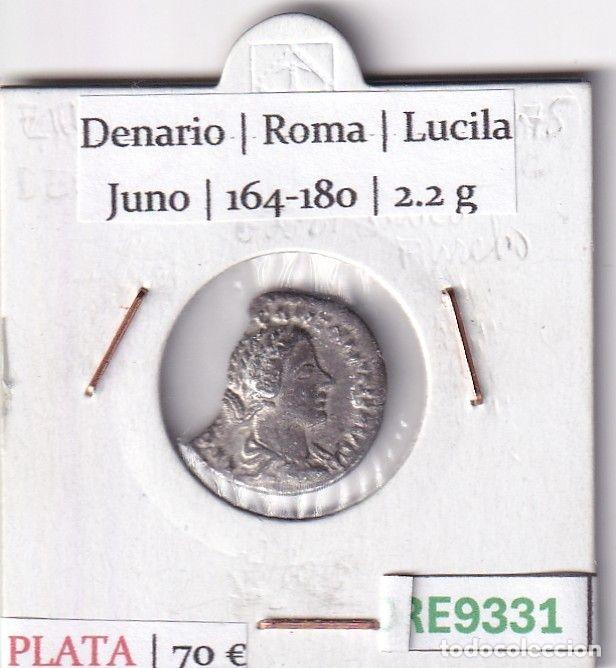 M&uuml;nzen R&ouml;misches Reich: CRE9331 MONEDA ROMANA DENARIO ROMA FAUSTINA II JUNO 161-176