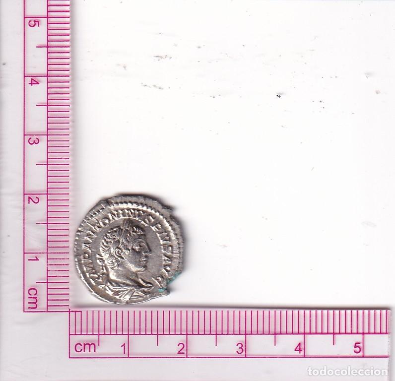 M&uuml;nzen R&ouml;misches Reich: CRE9711 MONEDA ROMANA DENARIO ROMA HELIOGABALO SOL 220 PLATA