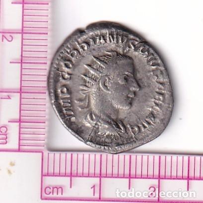 M&uuml;nzen R&ouml;misches Reich: CRE9714 MONEDA ROMANA ANTONINIANO ROMA GORDIANO III VICTORIA 243-244 PLATA