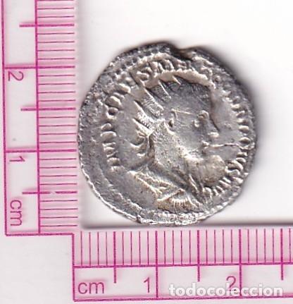 M&uuml;nzen R&ouml;misches Reich: CRE9715 MONEDA ROMANA ANTONINIANO ROMA GORDIANO III CONCORDIA 240 PLATA