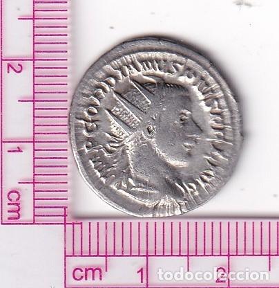 M&uuml;nzen R&ouml;misches Reich: CRE9716 MONEDA ROMANA ANTONINIANO ROMA GORDIANO III GORDIANO III 241-243 PLATA