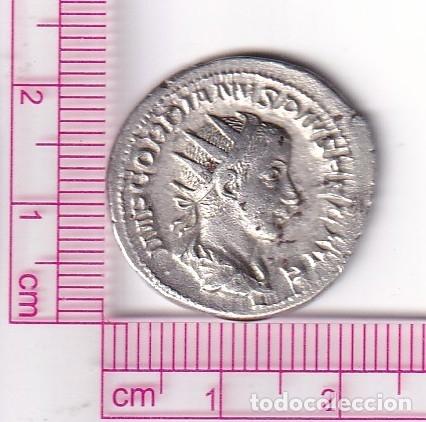 M&uuml;nzen R&ouml;misches Reich: CRE9717 MONEDA ROMANA ANTONINIANO ROMA GORDIANO IIII ROMA 240 PLATA