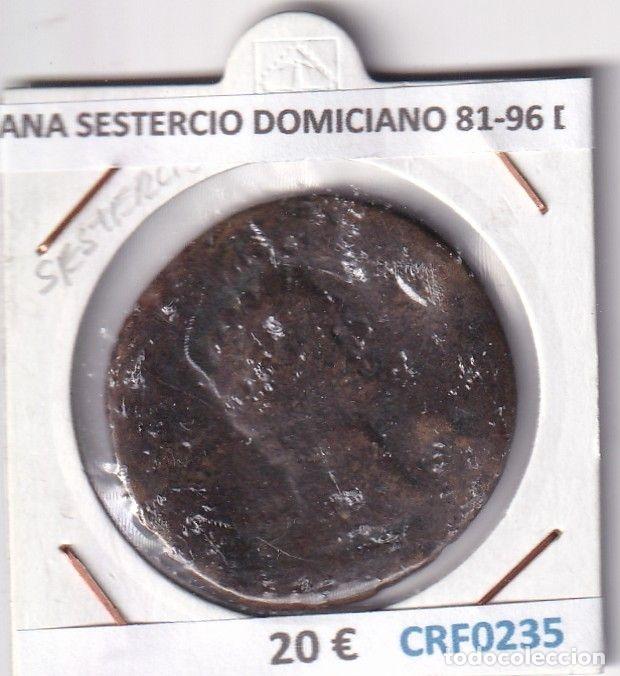 M&uuml;nzen R&ouml;misches Reich: CRF0235 MONEDA ROMANA SESTERCIO DOMICIANO 81-96 DC