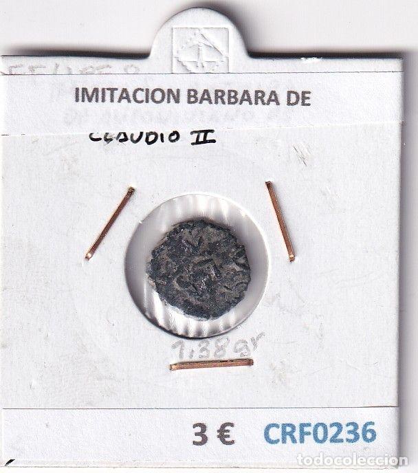 M&uuml;nzen R&ouml;misches Reich: CRF0236 MONEDA IMITACION BARBARA DE ANTONINIANO DE CLAUDIO II