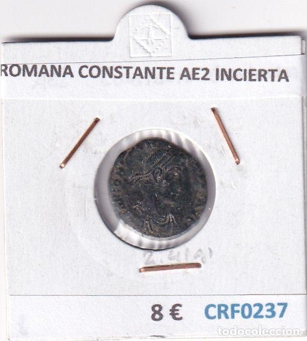M&uuml;nzen R&ouml;misches Reich: CRF0237 MONEDA ROMANA CONSTANTE AE2 INCIERTA