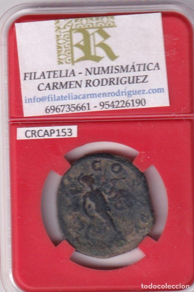 Monedas Imperio romano: CRCAP153 MONEDA ROMANA ALEJANDRO SEVERO SESTERCIO BRONCE - Foto 2