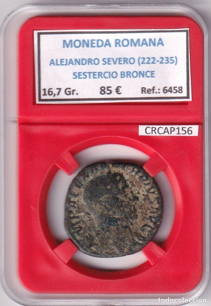 M&uuml;nzen R&ouml;misches Reich: CRCAP156 MONEDA ROMANA ALEJANDRO SEVERO (222-235) SESTERCIO BRONCE
