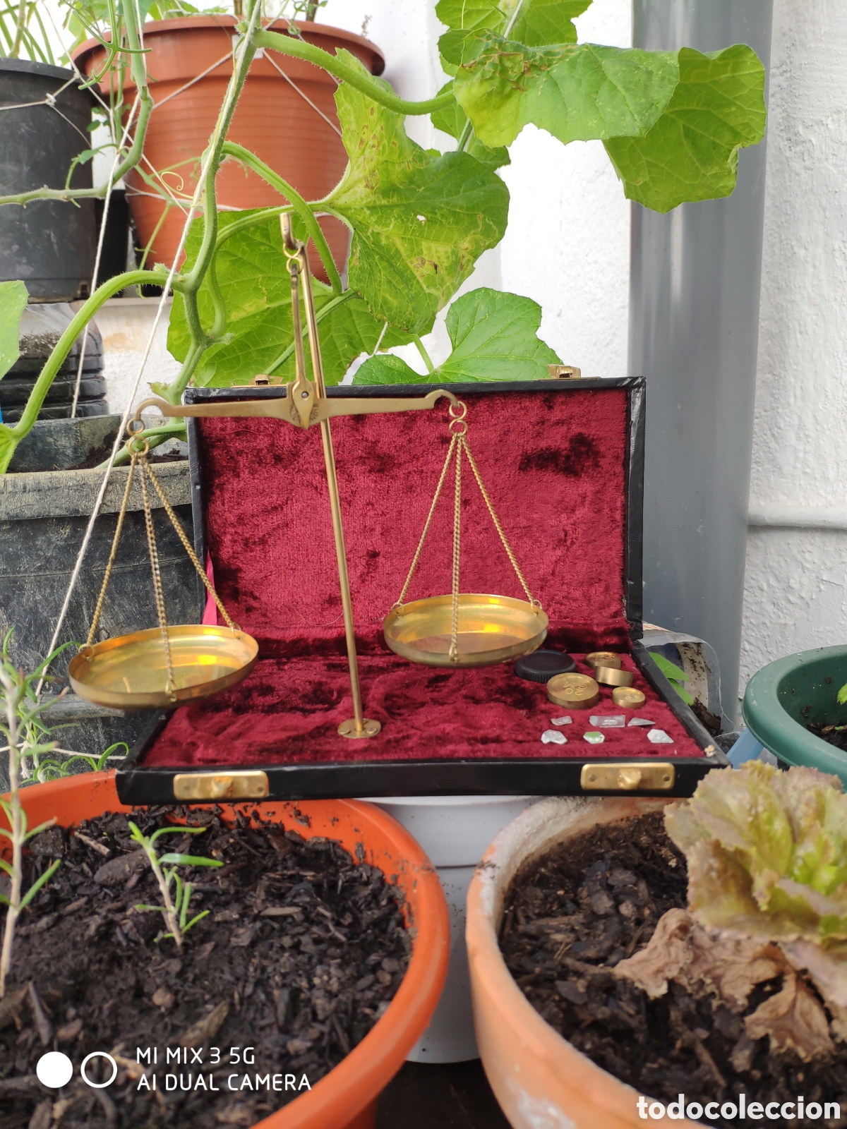 Monedas Imperio romano: Balanza de precisi&oacute;n en miniatura &middot; Joyer&iacute;a - Foto 2