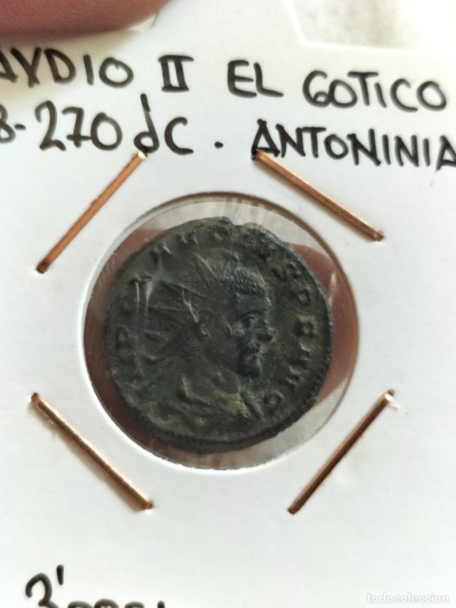 Monedas Imperio romano: Antoniniano de Claudio Ii el g&oacute;tico 268-270 dC
