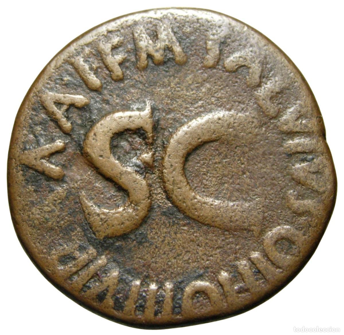 Monedas Imperio romano: Augusto &AElig; AS M. Salvius Otho (7 aC) - Foto 3