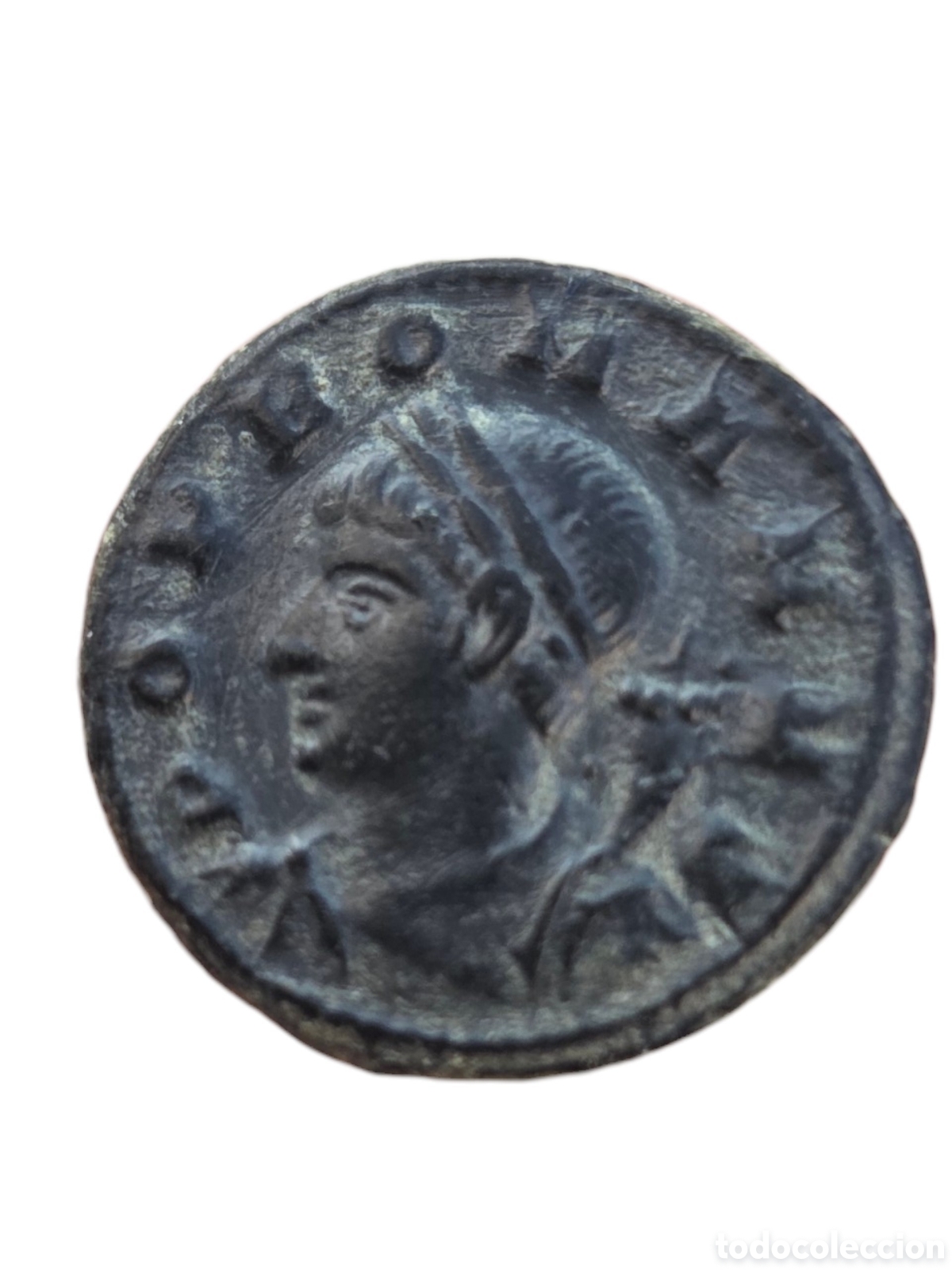 Monedas Imperio romano: Escaso Follis conmemorativo Populus Romanus