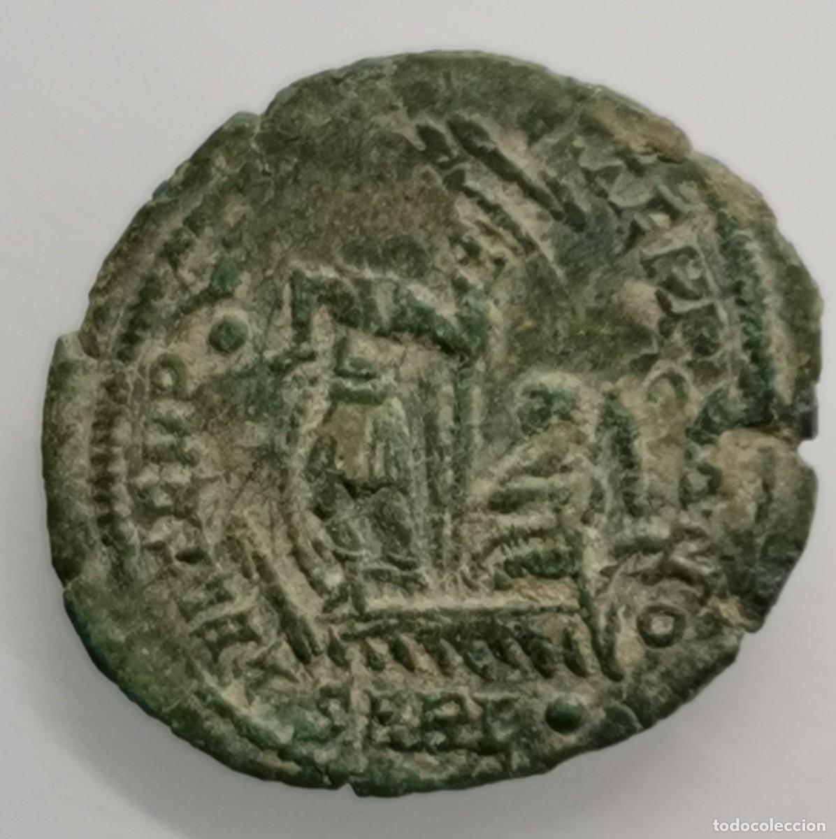Monedas Imperio romano: CONSTANTE - Centenional - FEL TEMP REPARATIO - SARL (Arelate)