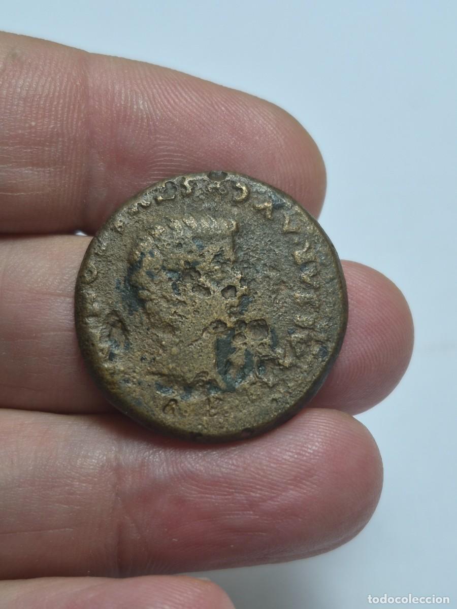 Monedas Imperio romano: NT/ AS IBERORROMANO DE TIBERIO ITALICA 11,63 grs (A1658)