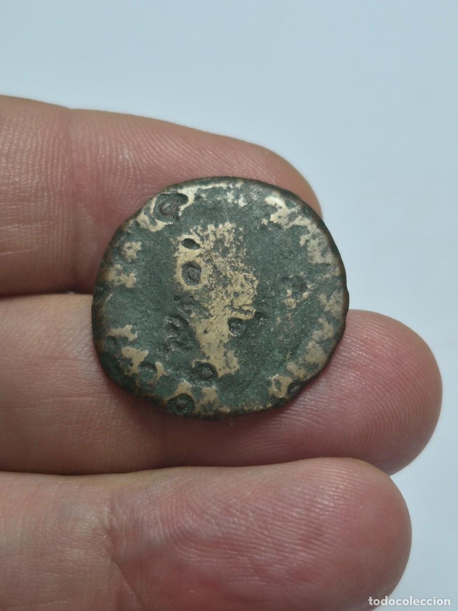 Monedas Imperio romano: NT/ AS IBERORROMANO DE TIBERIO EMERITA 7,08 grs (A1664)