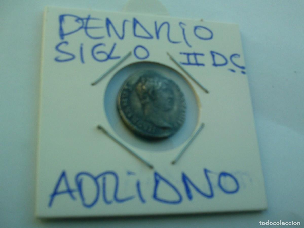 Monedas Imperio romano: DENARIO PLATA EMPERADOR ADRIANO. SIGLO II A.C.