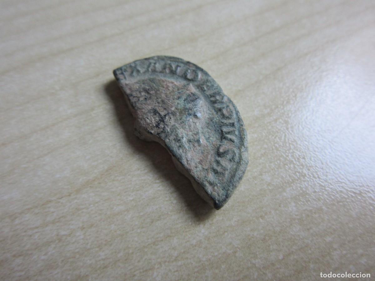 Monedas Imperio romano: Medio sestercio de Alejandro Severo 222- 235 Reverso SPES PUBLICA Di&aacute;metro 2,9 cm Peso 9,4 cm