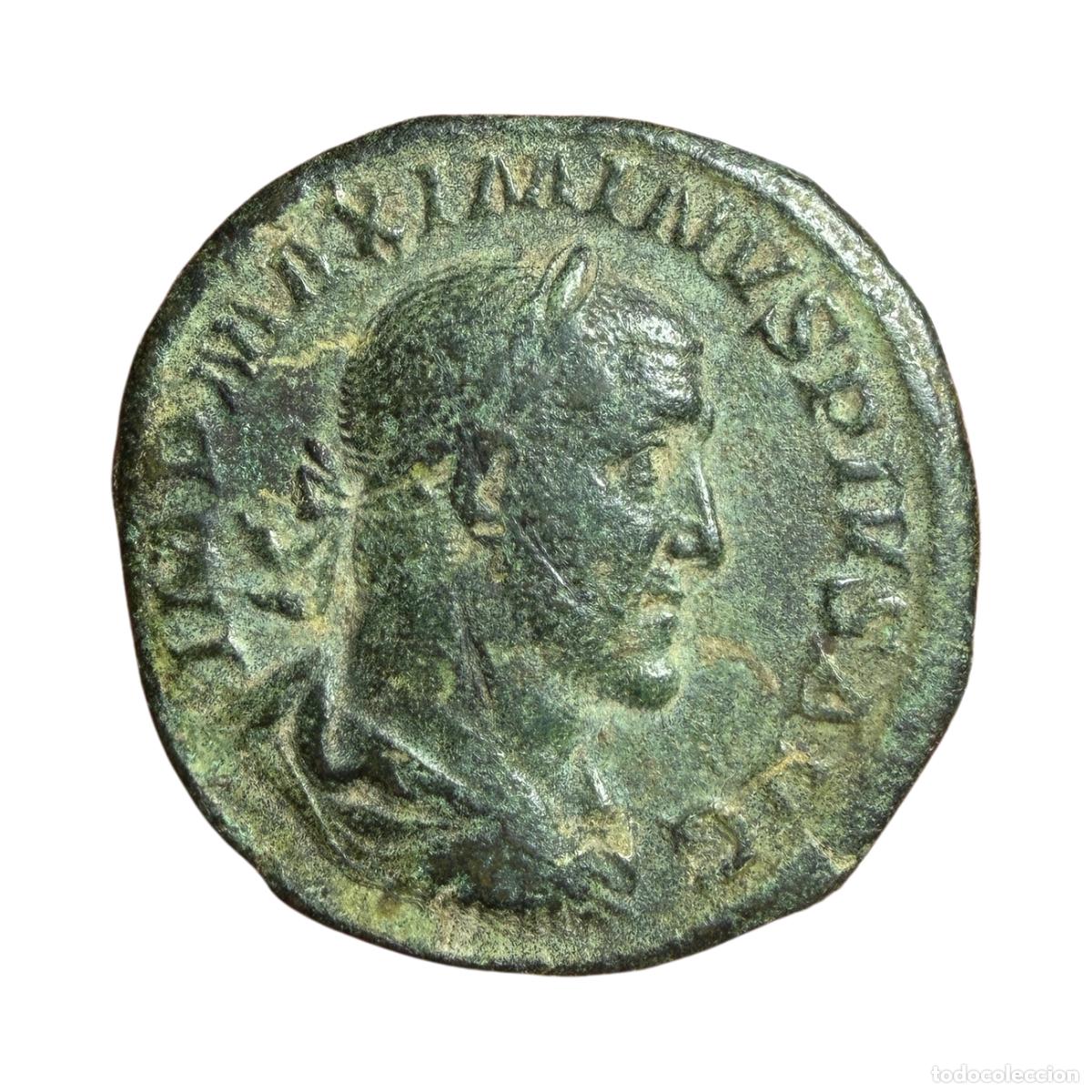 Monedas Imperio romano: NT/ SESTERCIO MAXIMINO PROVIDENTIA (A1647)