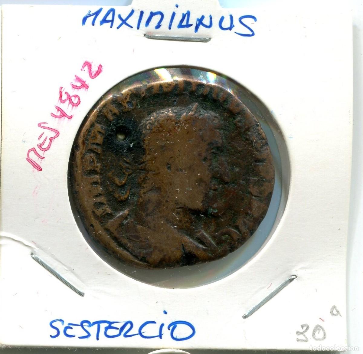 Monedas Imperio romano: SESTERCIO MAXIMIANUS ( MES4842 )