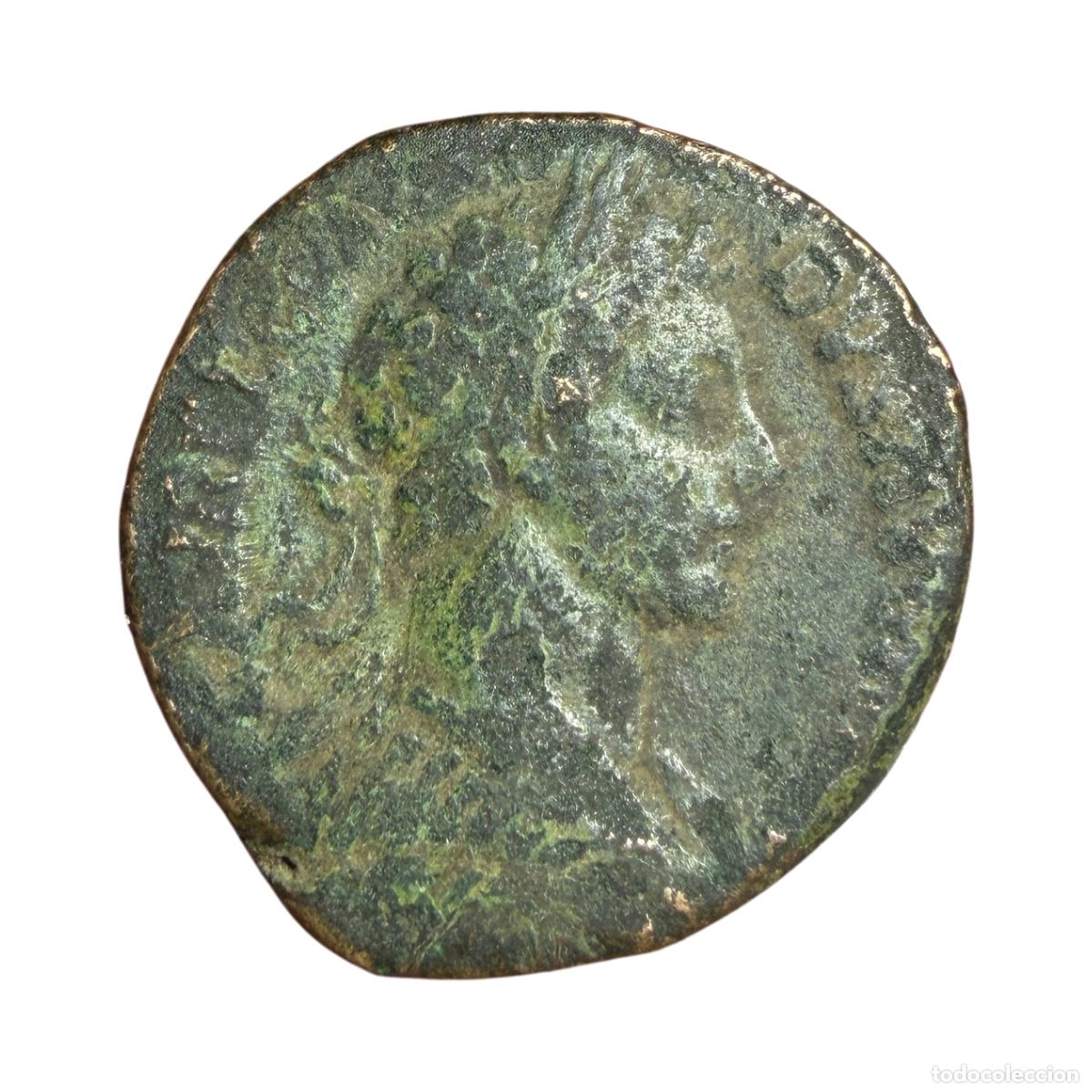 Monedas Imperio romano: NT/ SESTERCIO COMODO DIOSA SEDENTE (A1654)