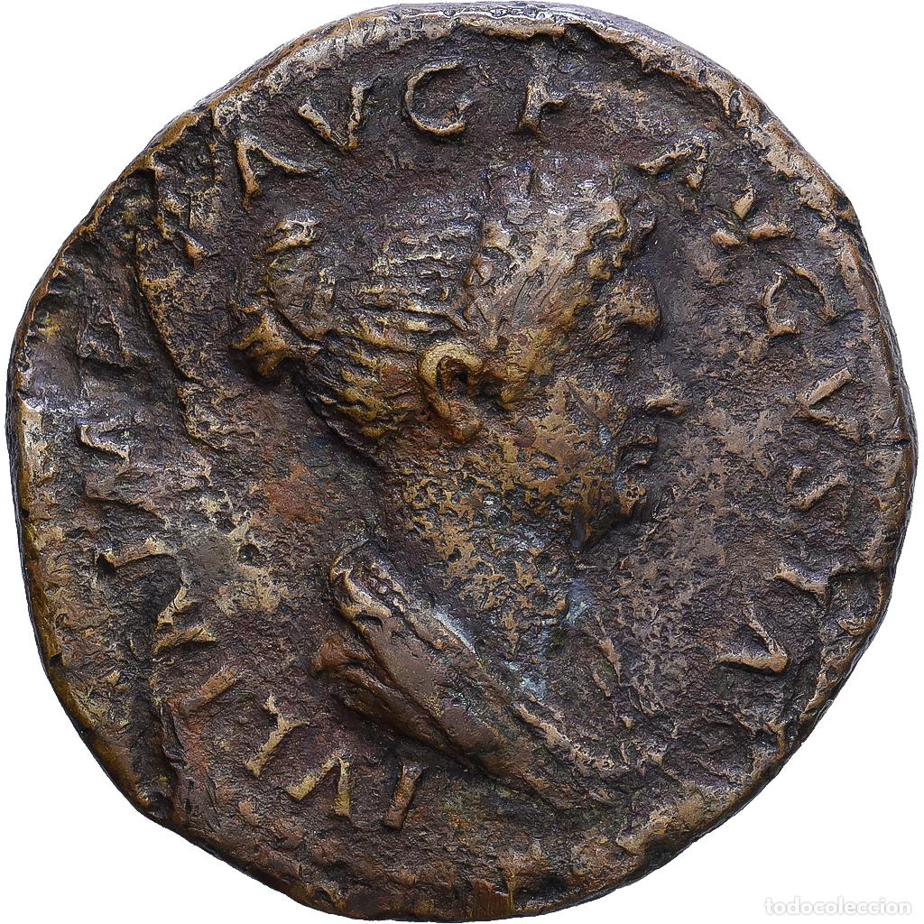 Roman Empire Coins: [#1203332] Roman Empire, Julia Titi, Dupondius, 79-80, Rome, Bronce, MBC+
