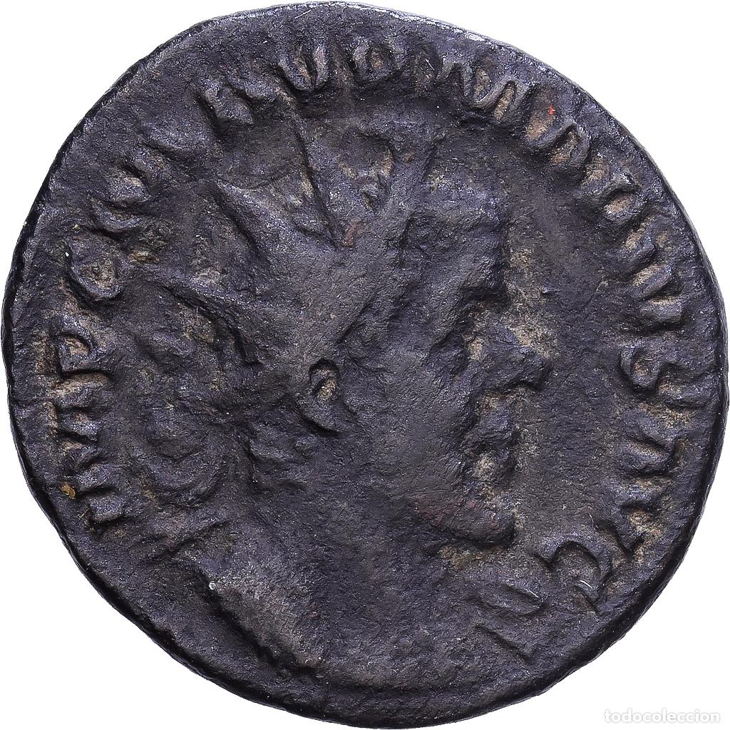 Roman Empire Coins: [#1203396] Roman Empire, Marius, Antoninianus, 269, Trier, Vell&oacute;n, MBC
