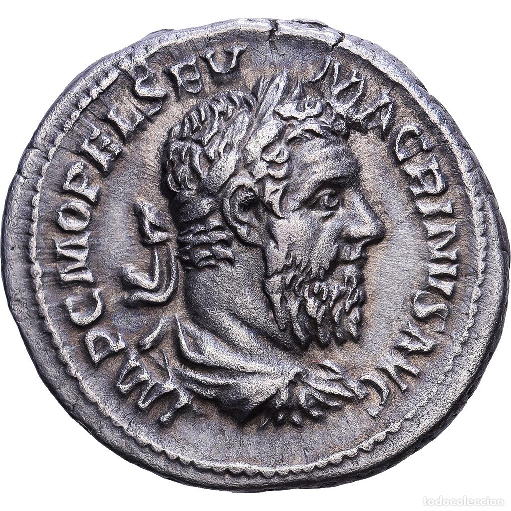 Monedas Imperio romano: [#1547342] Roman Empire, Macrinus, Denarius, 217-218, Rome, Plata, MBC+, Cohen:108